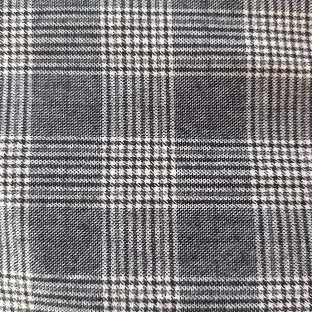 American Eagle Like New Super High Rise Baggy Wide Leg Pants in Plaid Size 00 - Picture 8 of 8
